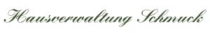 Logo Hausverwaltung Schmuck